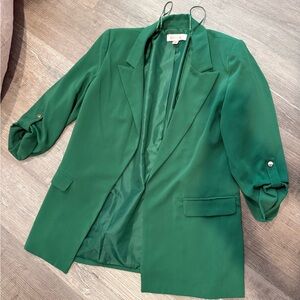 Philosophy Emerald Green Tailored Blazer